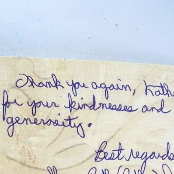 Sharing a most thoughtful Thank You - Picture 4 of 4